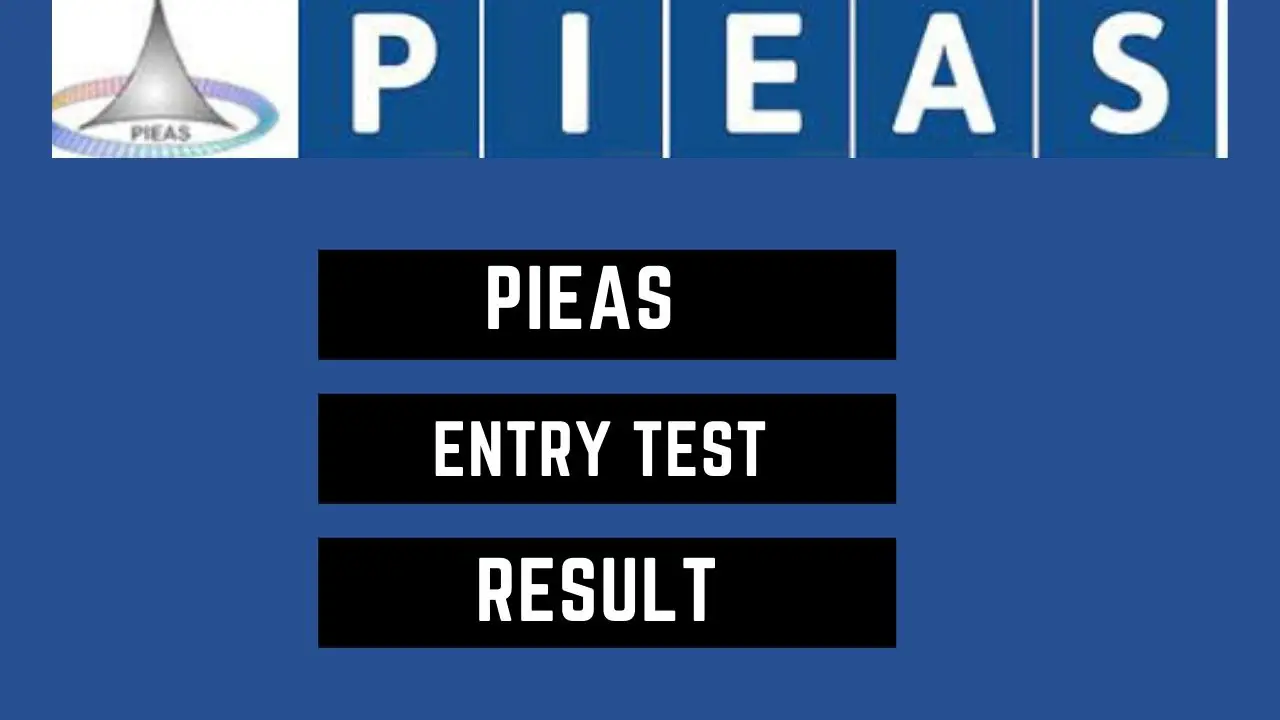 PIEAS Courses Results with Merit List