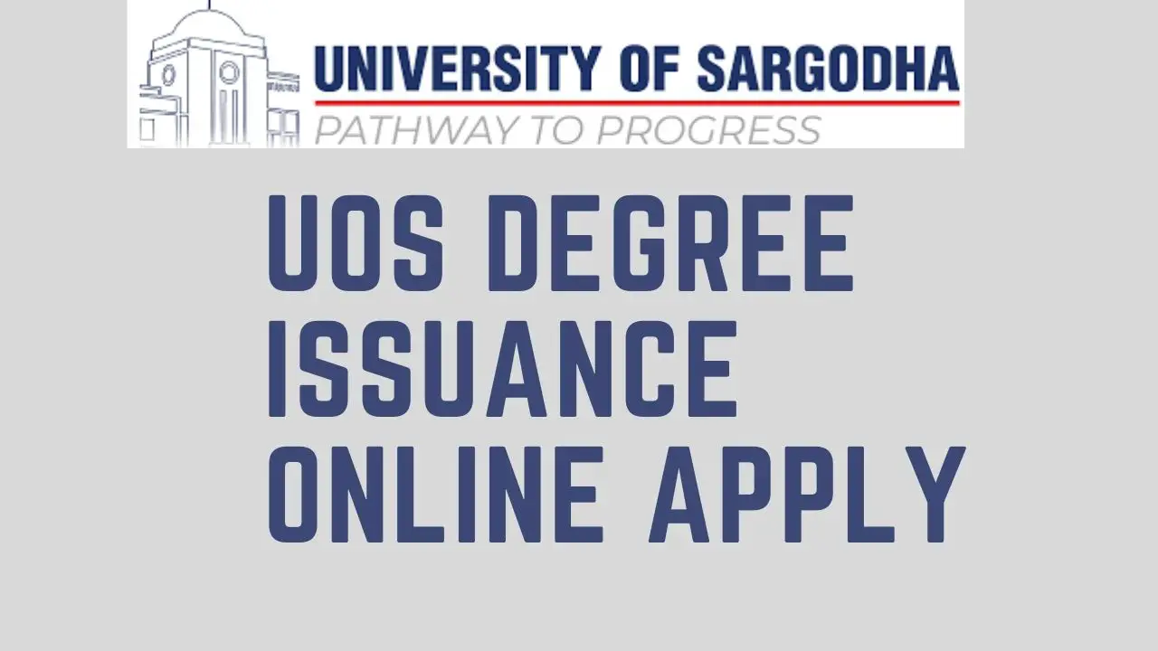UOS Degree Issuance Online Apply 2022