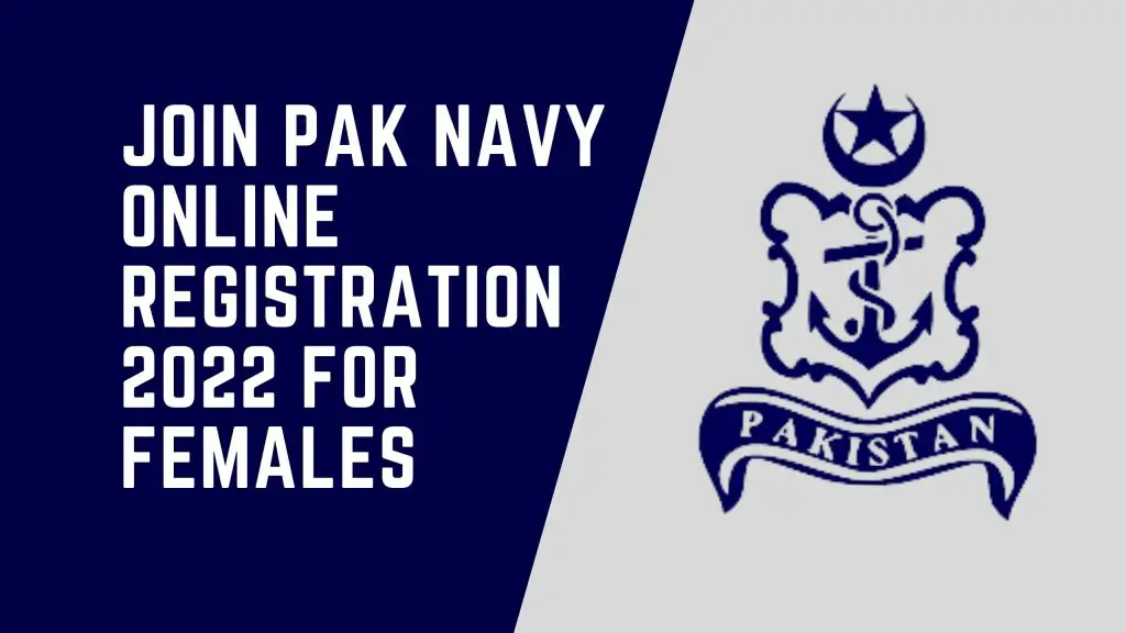 join pak navy online registration 2022 for females