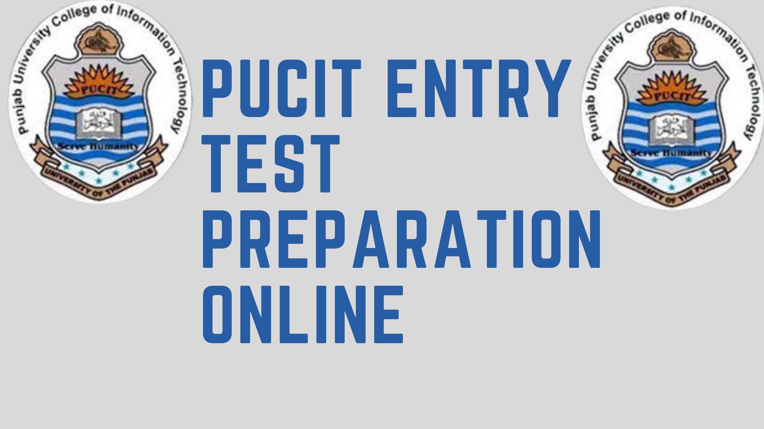 pucit entry test preparation online