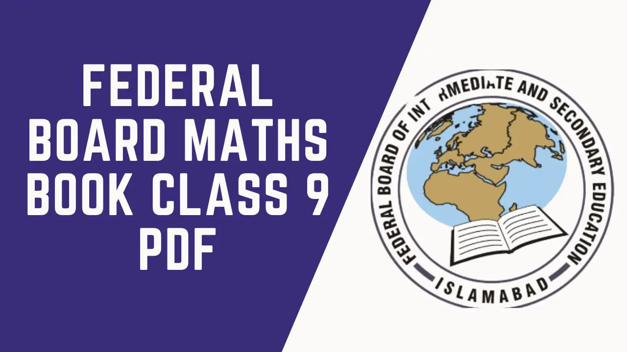 Federal Board Maths Book Class 9 Pdf