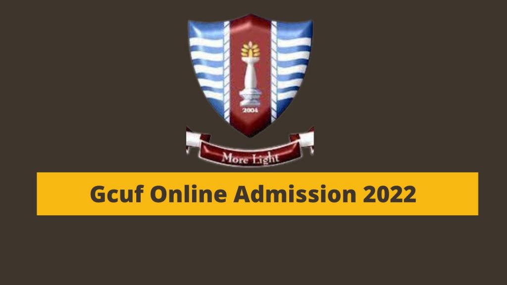 Gcuf Online Admission 2022