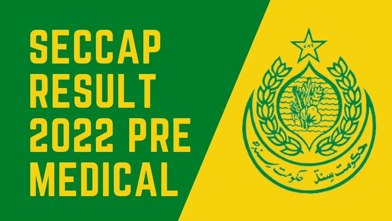 SECCAP RESULT 2022 PRE MEDICAL