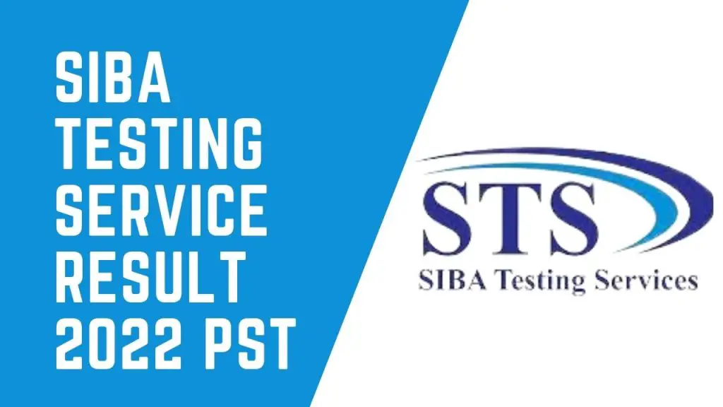 Siba Testing Service Result 2022 Pst