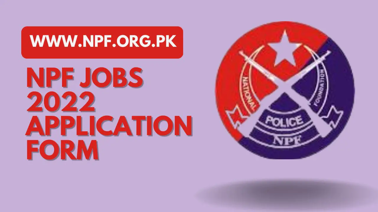 NATIONAL POLICE FOUNDATION JOBS APPLICATION FORM