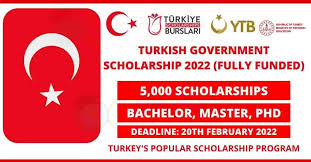 Turkey Scholarship For Pakistani Students 2022