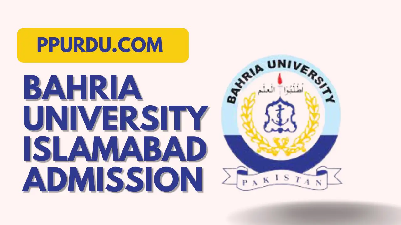BU Bahria University Islamabad Admission 2022